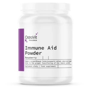 OstroVit Immune Aid Powder 100 g raspberry KORT DATO MHT 07-10-2024